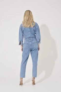 Angie The Relaxed Military Jumpsuit | The Sky's The Limit [Light Blue] -Layer Outfit 29880086003903 7