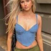 Stella Blue Denim Corset Top 2 Stella Blue Denim Corset Top -Layer Outfit 29885903405113 1