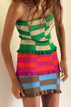 Gimaguas - Montego Chess Top - Pink -Layer Outfit 29897891348668 7