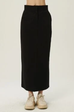 Mari Twill Midi Skirt -Layer Outfit 29919036342357 9