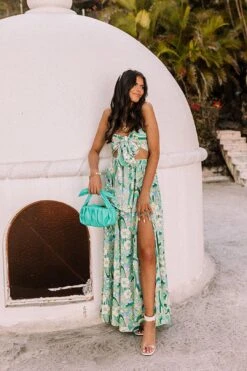 Flirty Moments Floral Maxi Skirt