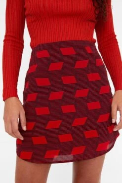 Autumn Printed Skirt -Layer Outfit 29967961325635 3