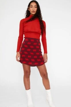 Autumn Printed Skirt