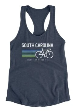 South Carolina Cycling Women's Racerback Tank -Layer Outfit 29970316394580 3