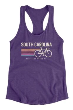 South Carolina Cycling Women's Racerback Tank -Layer Outfit 29970316460116 5