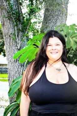 Sexy Yet Savage® Lace Crop Tank Bra | Black -Layer Outfit 30001346642100 5