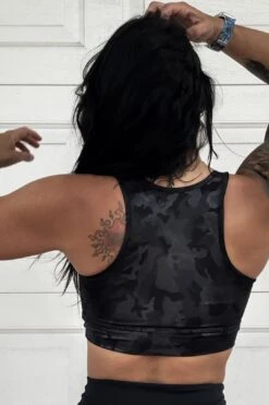 Sexy Yet Savage® Iridescent Peekaboo Sports Bra | Kendall Collection | Iridescent Camo -Layer Outfit 30001361780916 2