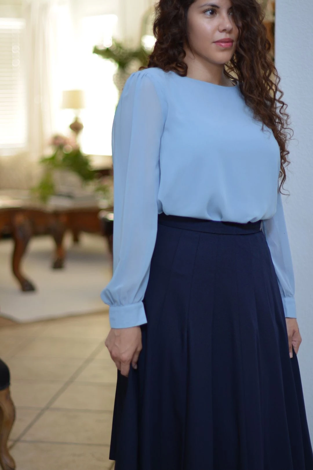 Jay Navy Skirt 8 Jay Navy Skirt - Image 6