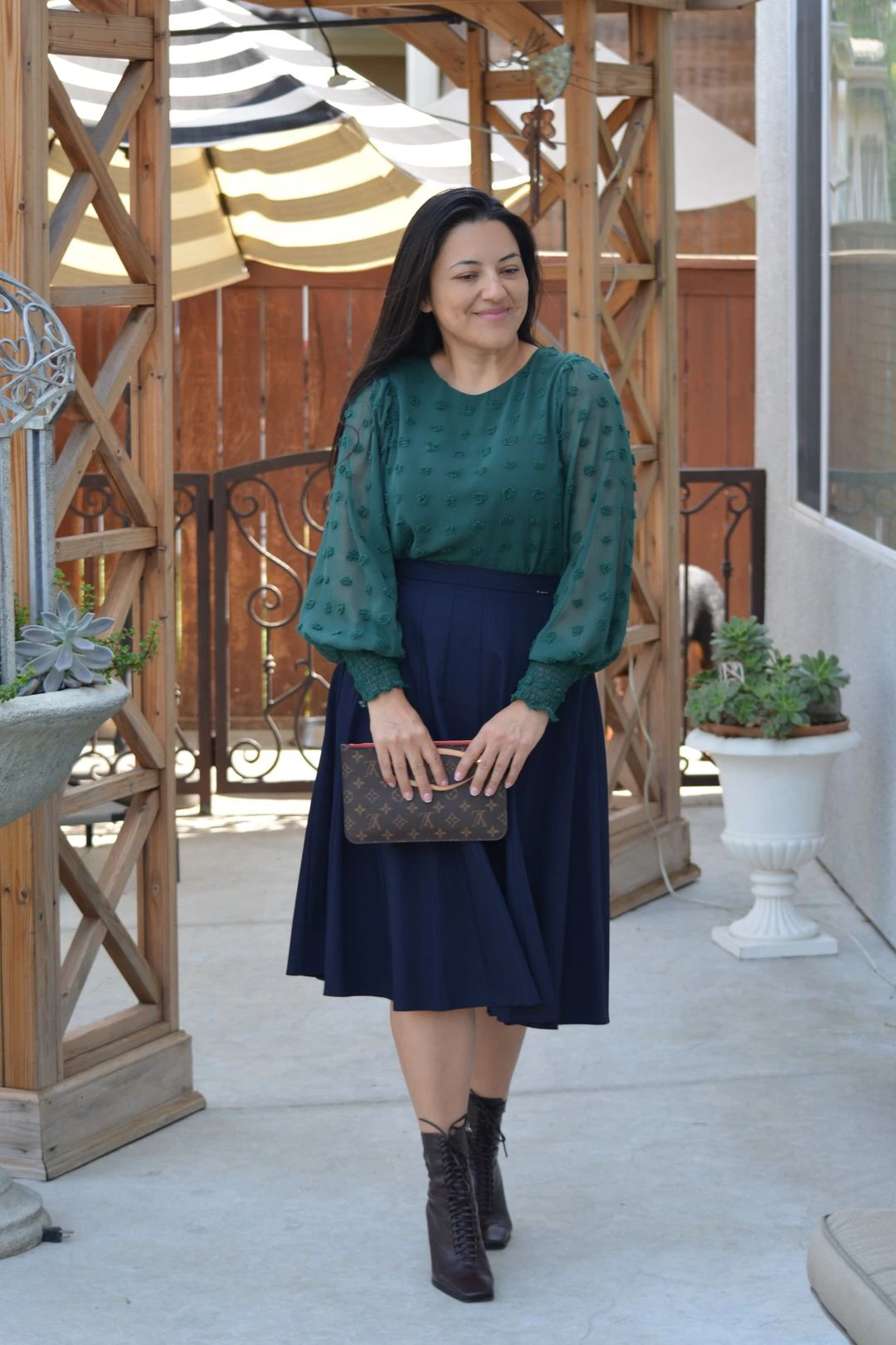 Jay Navy Skirt 4 Jay Navy Skirt - Image 2