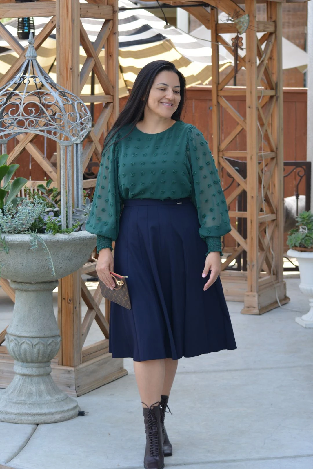 Jay Navy Skirt 5 Jay Navy Skirt - Image 3