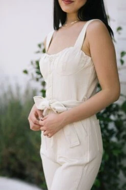 Miranda Button Bustier Jumpsuit -Layer Outfit 30075691368559 3