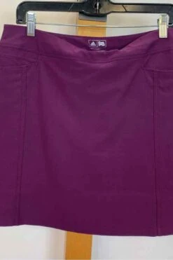Adidas Women's Size M Burgundy Skirt