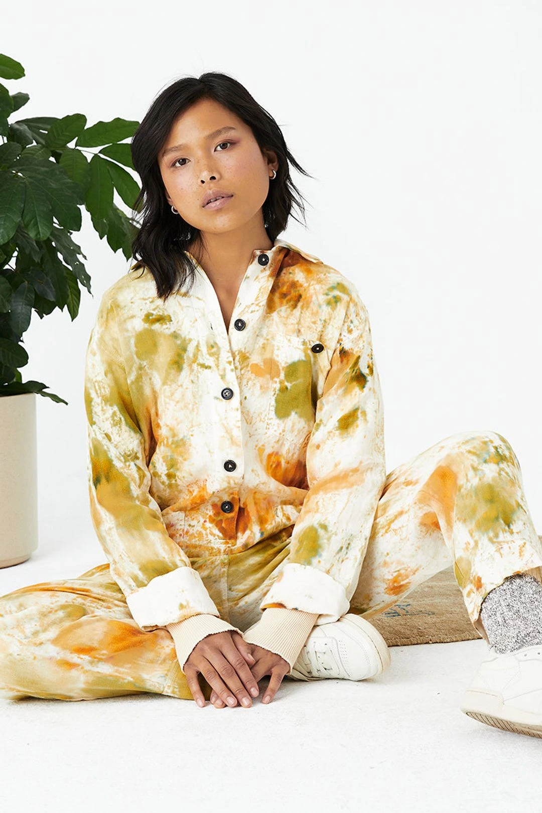 FINAL SALE- Linen Utility Jumpsuit 4 FINAL SALE- Linen Utility Jumpsuit - Image 2