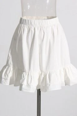 SANE Tweed Dress & Skirt Set In Black -Layer Outfit 30111147524159 6