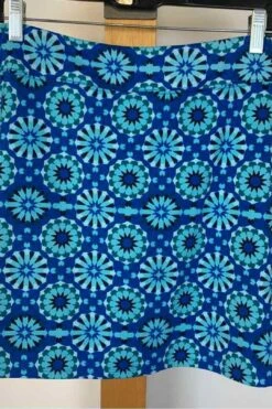 Tranquility Women's Size L Blue Tapestry Skirt -Layer Outfit 30143686279250 3