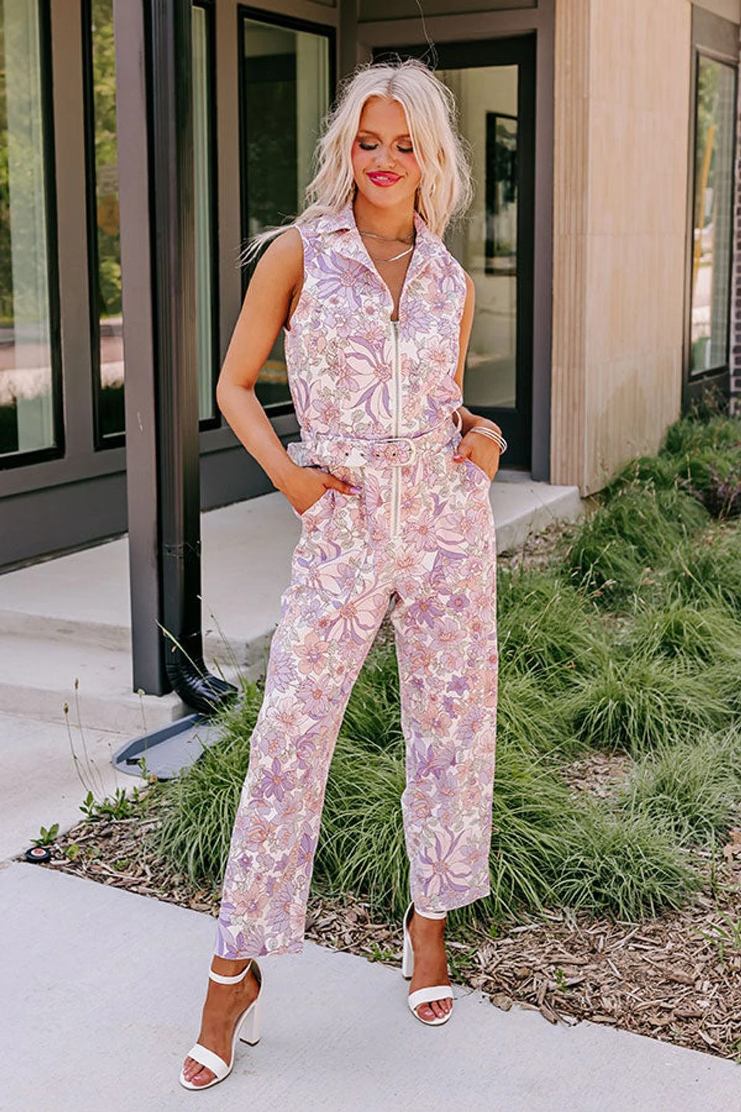 In Full Bloom Denim Jumpsuit 3 In Full Bloom Denim Jumpsuit