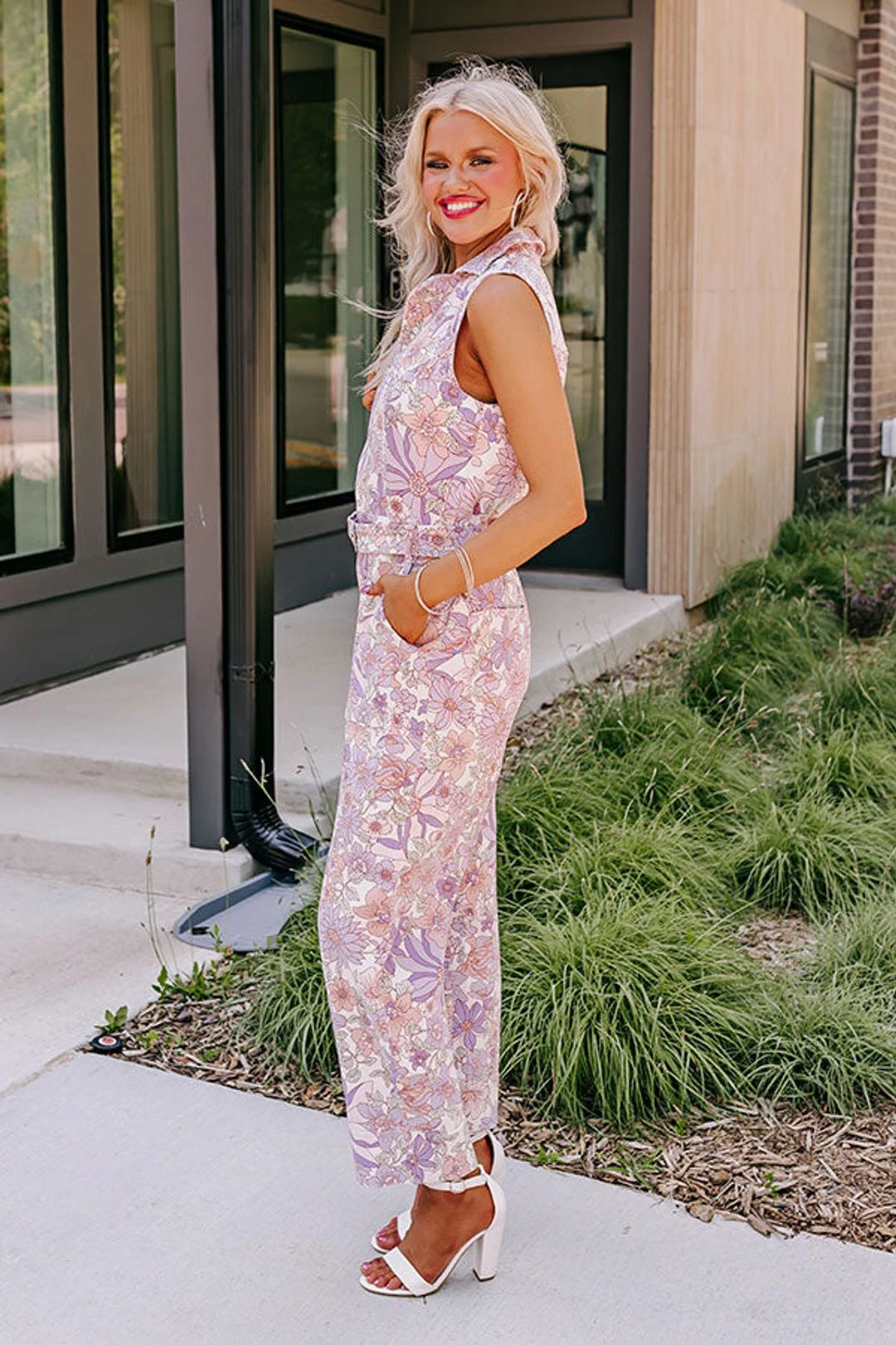 In Full Bloom Denim Jumpsuit 5 In Full Bloom Denim Jumpsuit - Image 3
