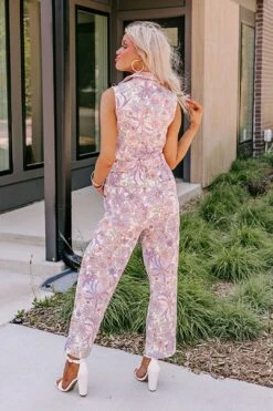 In Full Bloom Denim Jumpsuit 10 In Full Bloom Denim Jumpsuit -Layer Outfit 30157676740682 4