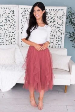 Far & Away Modest Tulle Skirt 8 Far & Away Modest Tulle Skirt -Layer Outfit 30177068744756 3