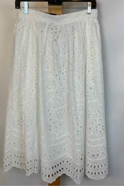 Banana Republic Women's Size S White Skirt