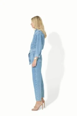 Angie The Relaxed Military Jumpsuit | The Sky's The Limit [Light Blue] -Layer Outfit 30180208705727 11
