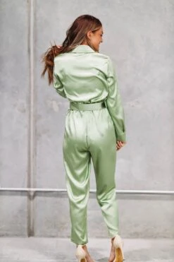 Downtown Beauty Jumpsuit - Olive -Layer Outfit 30231001268418 3