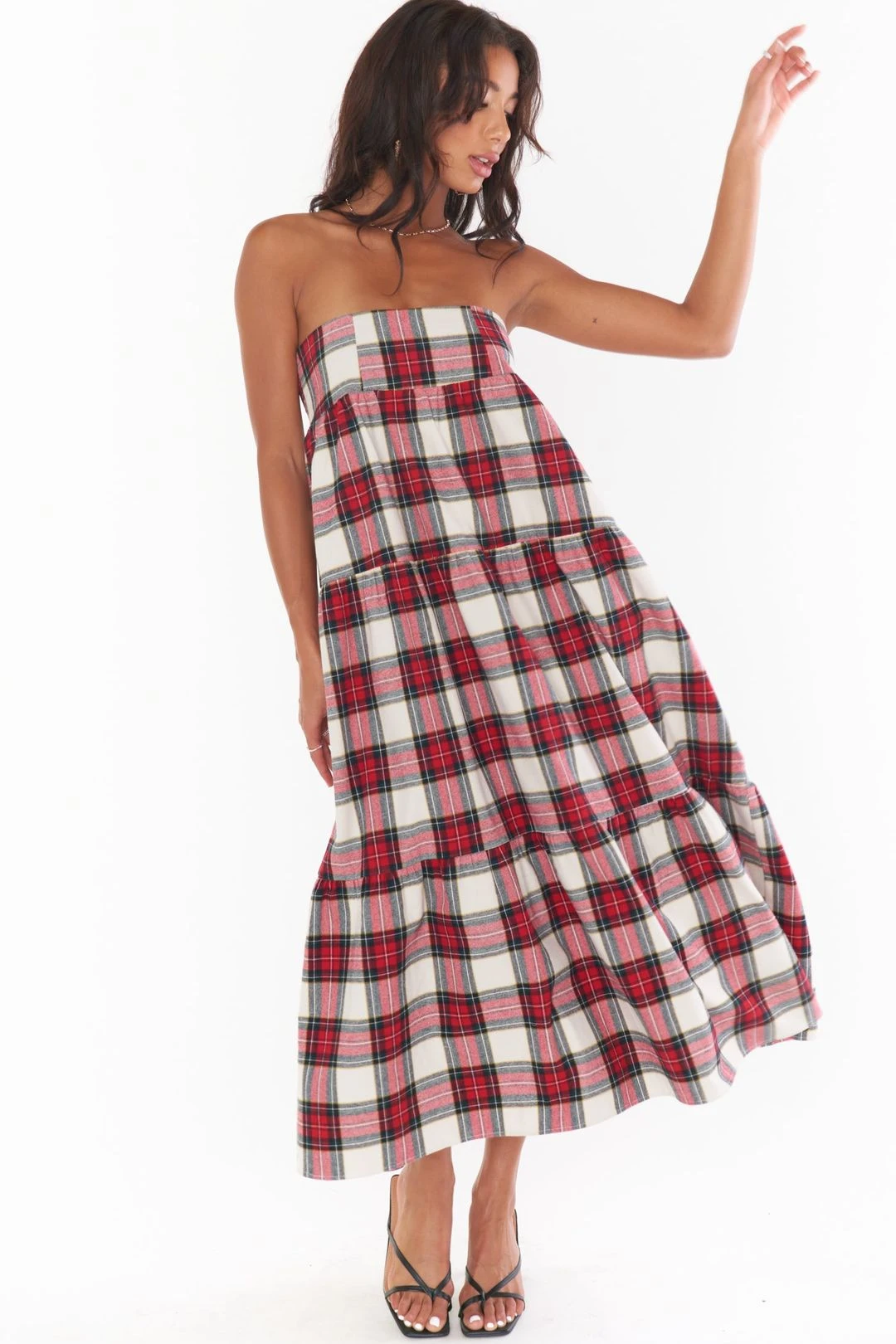 Show Me Your Mumu Melody Maxi Skirt ~ Winter Plaid 3 Show Me Your Mumu Melody Maxi Skirt ~ Winter Plaid