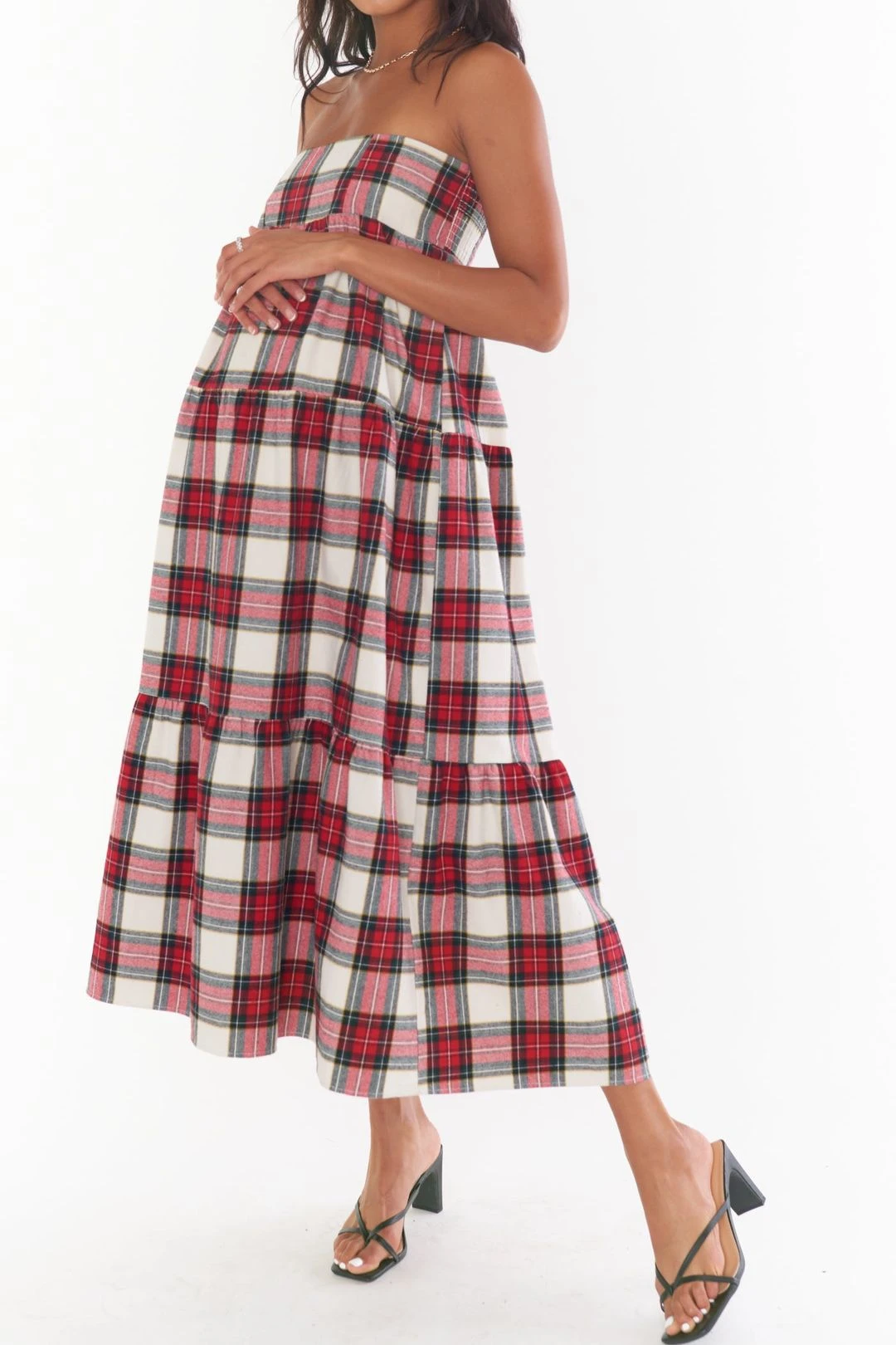 Show Me Your Mumu Melody Maxi Skirt ~ Winter Plaid 8 Show Me Your Mumu Melody Maxi Skirt ~ Winter Plaid - Image 6