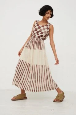 Double Layered Skirt In Print