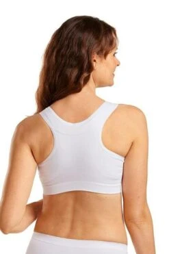 Final Sale Clearance Tytex CareFix Post-Surgical Bra Cotton Vel BIANCA