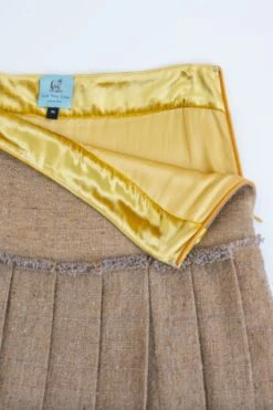 Woolen Pleated Skirt -Layer Outfit 30299360854071 5