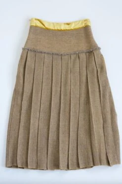 Woolen Pleated Skirt -Layer Outfit 30299360886839 7
