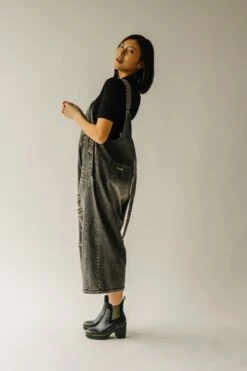 The Quentin Wide Leg Jumpsuit In Black -Layer Outfit 30308795580519 11