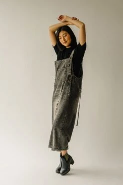 The Quentin Wide Leg Jumpsuit In Black -Layer Outfit 30308796268647 6