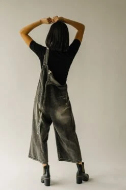The Quentin Wide Leg Jumpsuit In Black -Layer Outfit 30308796694631 4