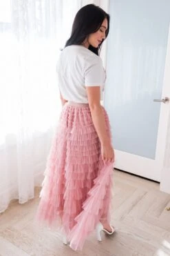 It's All About The Twirls Modest Tulle Skirt 13 It's All About The Twirls Modest Tulle Skirt -Layer Outfit 30349058048052 6