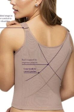 Siluet Back Support Posture Corrector Wireless Bra - Multi/Functional -Layer Outfit 30369377976510 6