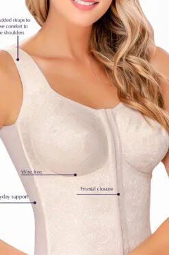 Siluet Back Support Posture Corrector Wireless Bra - Multi/Functional -Layer Outfit 30369378369726 4