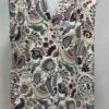 Loft Women's Size M Ivory Paisley Tank -Layer Outfit 30428583559250 1
