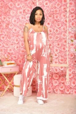 TIE ME DOWN JUMPSUIT (PINK)