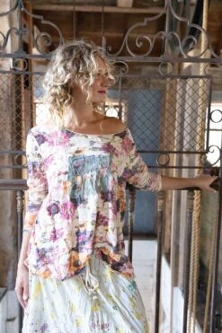 Magnolia Pearl Top 1139 - Flower Child Applique Dylan T - Flower Field -Layer Outfit 30468435935318 3