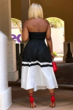 Shuntell Fancy Midi Skirt Set -Layer Outfit 30503767015511 2