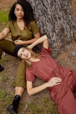 Remy Jumpsuit In Sienna -Layer Outfit 30514783420610 3