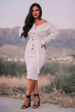 Near Paradise Knit Skirt Set -Layer Outfit 30536266285190 2