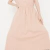 Cotton Skirt In Pale Pink -Layer Outfit 30611493716053 2