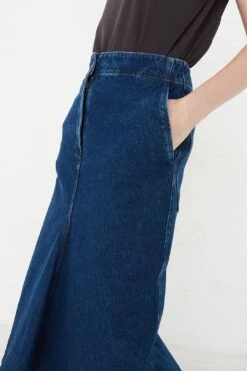 Preto Skirt In Indigo Wash -Layer Outfit 30622321737813 3