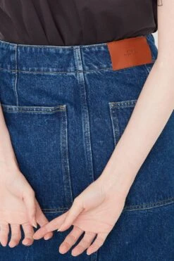 Preto Skirt In Indigo Wash -Layer Outfit 30622321836117 6