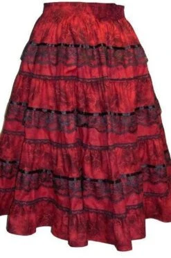 Tone On Tone Prairie Skirt -Layer Outfit 30715372044368 3
