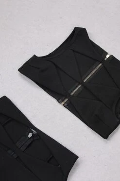 Cut Out Top And Skirt -Layer Outfit 30777838501951 10