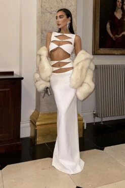 Cut Out Top And Skirt -Layer Outfit 30777838829631 18